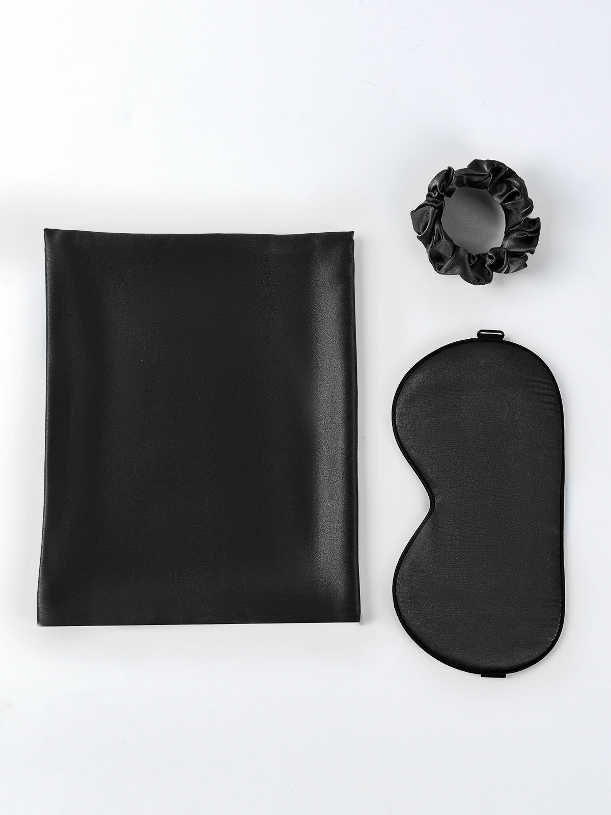 [Black] SilkSilky 19Momme Pure Silk Pillowcase Set 005