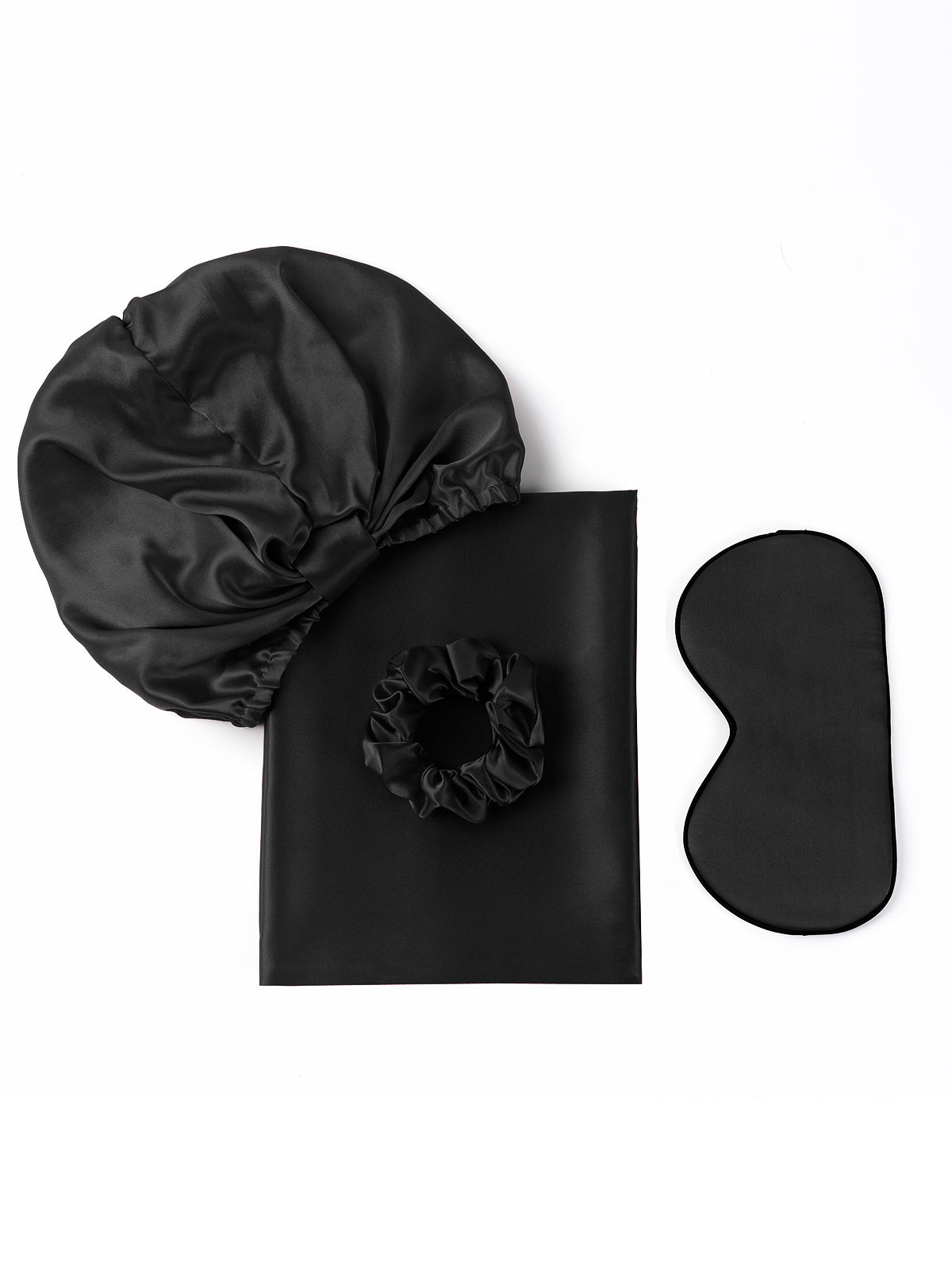 [Black] SilkSilky 19Momme Pure Silk Pillowcase Set 005