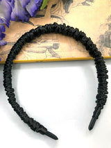 [Black] SilkSilky  19Momme Scrunchie 004