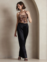 [Black] SilkSilky  Women's Pants 001