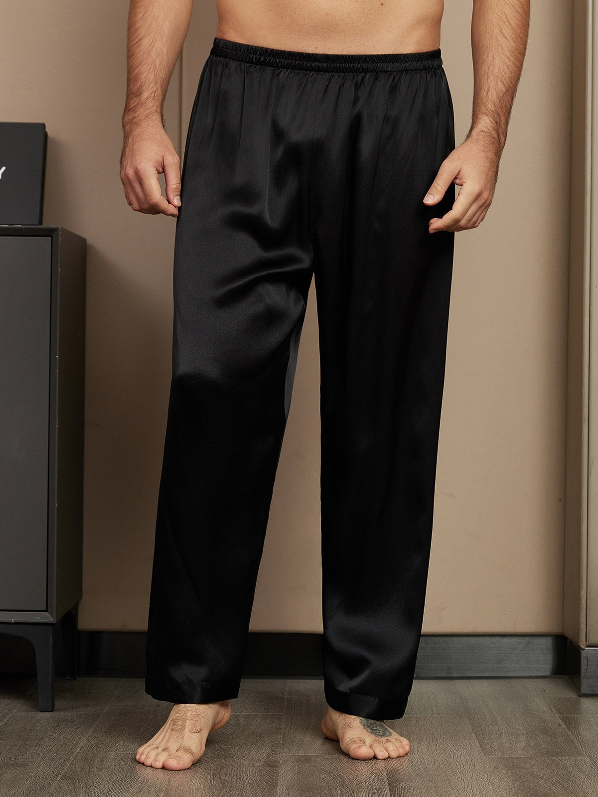 Pure Silk Relaxed Pajama Pants – SILKSILKY