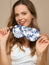 [Blue] SilkSilky  19Momme Eye Mask 002