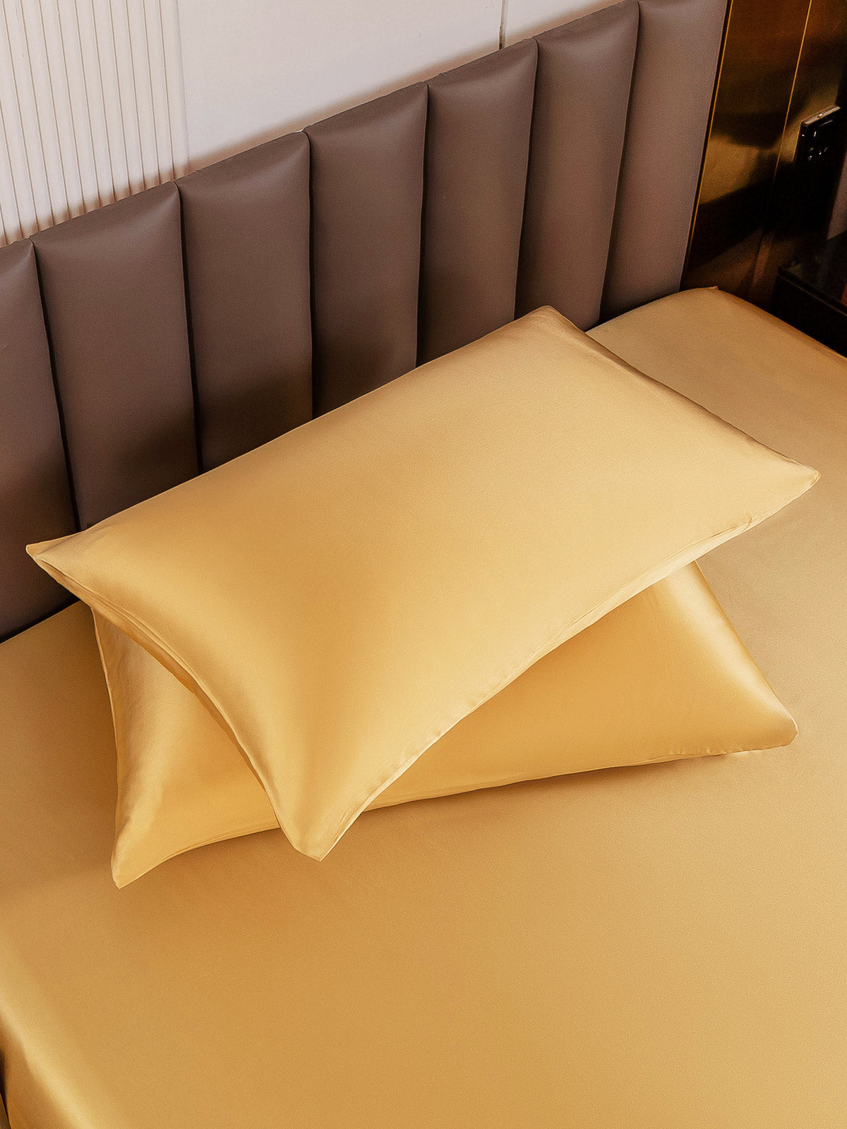 [Champagne] SilkSilky 22Momme Pure Silk Pillowcase 005