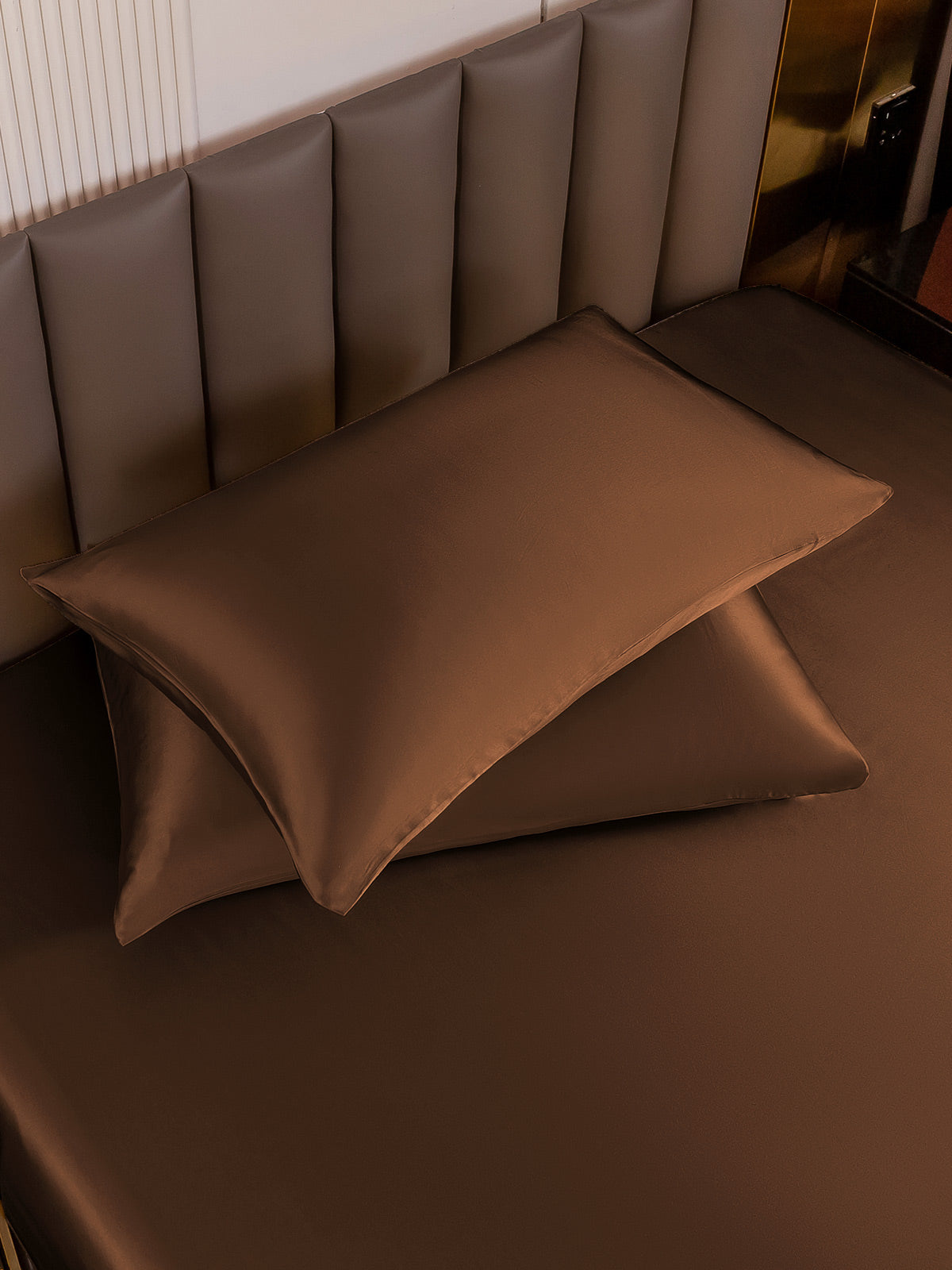 [Coffee] SilkSilky 19Momme Pure Silk Pillowcase 004