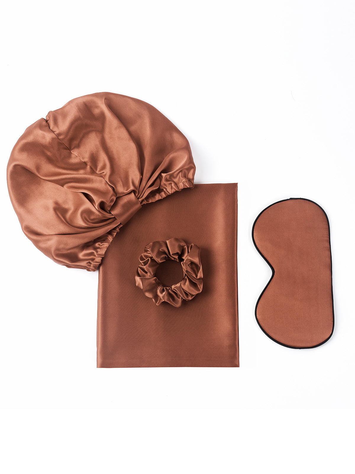 [Coffee] SilkSilky 19Momme Pure Silk Pillowcase Set 001