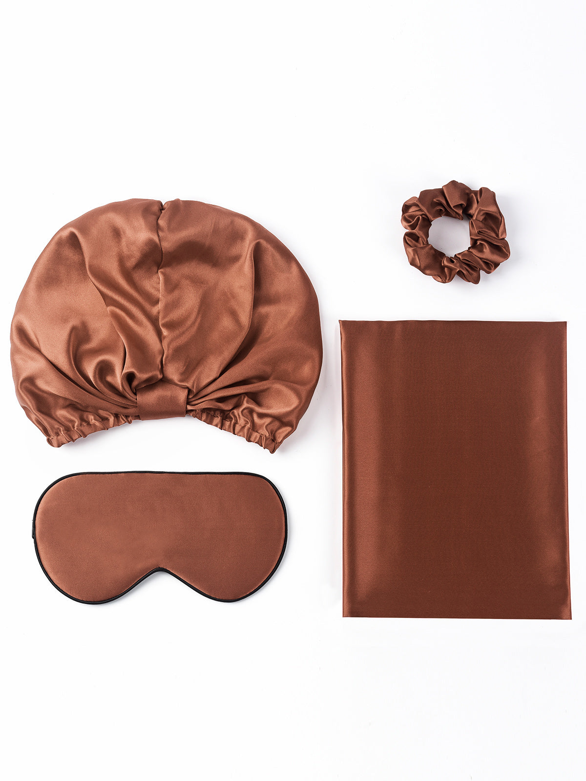 [Coffee] SilkSilky 19Momme Pure Silk Pillowcase Set 005