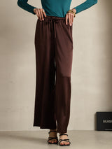 [Coffee] SilkSilky  Women's Pants 001