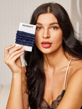 [Dark Blue] SilkSilky  Scrunchie 001