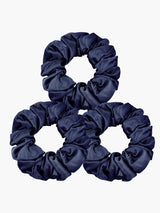 [Dark Blue] SilkSilky  Scrunchie 002