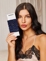 [Dark Blue] SilkSilky  Scrunchie 002