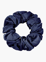 [Dark Blue] SilkSilky  Scrunchie 004