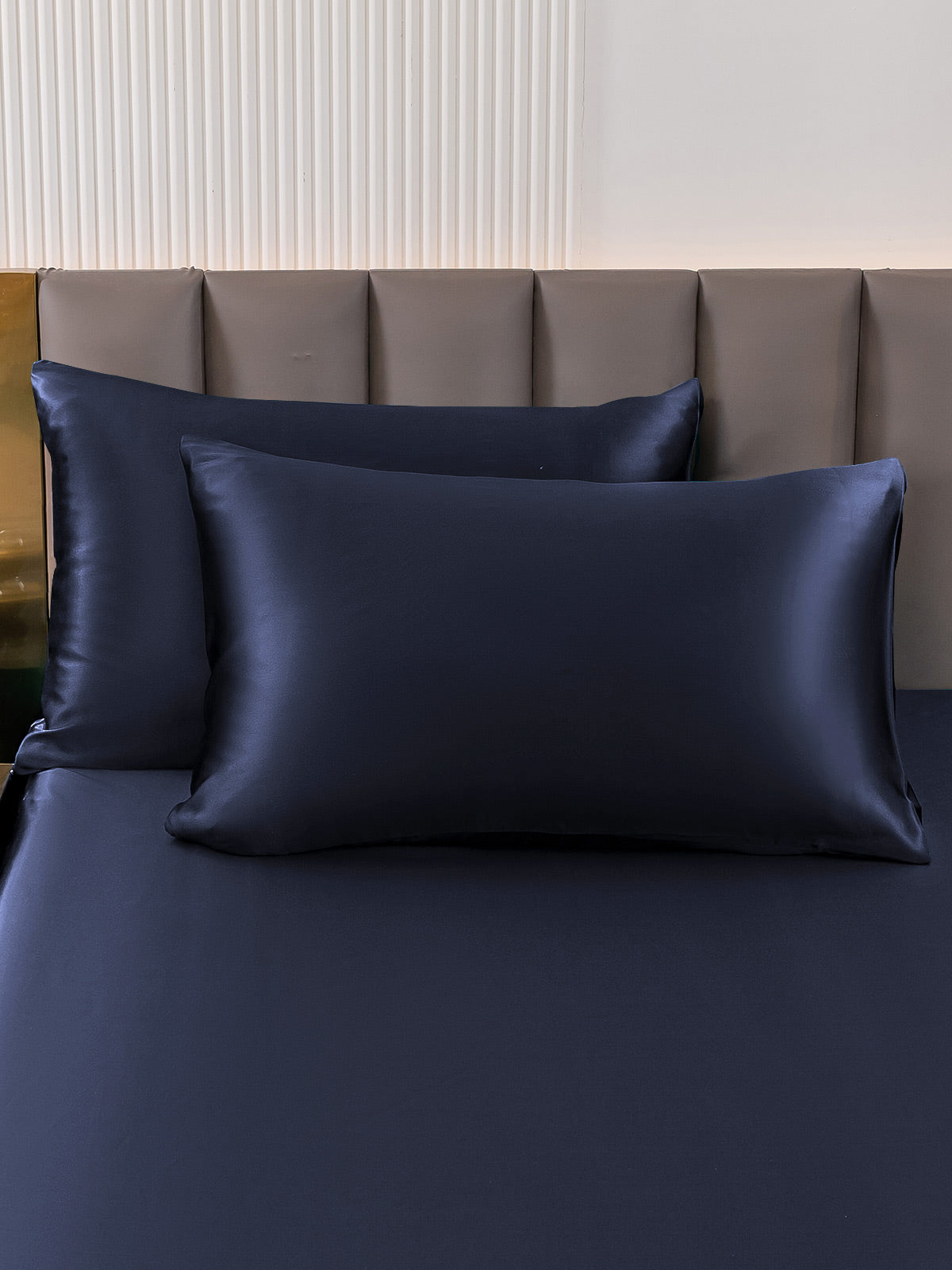 [Dark Blue] SilkSilky 22Momme Pure Silk Pillowcase 001
