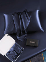 [Dark Blue] SilkSilky 30Momme Pure Silk Pillowcase 005