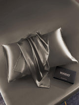 [Dark Gray] SilkSilky 30Momme Pure Silk Pillowcase 004