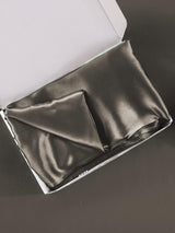 [Dark Gray] SilkSilky 30Momme Pure Silk Pillowcase 006