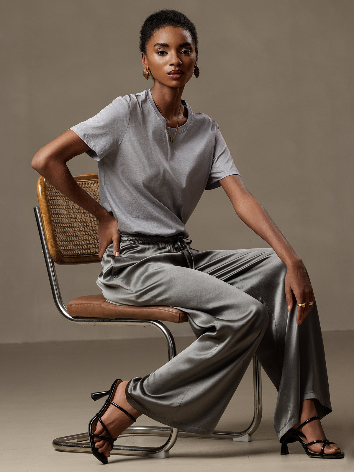 silk dress pants for women Pleated Oversize Silk Pants - High Waist Silk Pants in White- Wide Leg Silk Pants - Women Silk Trousers - Women Silk Set