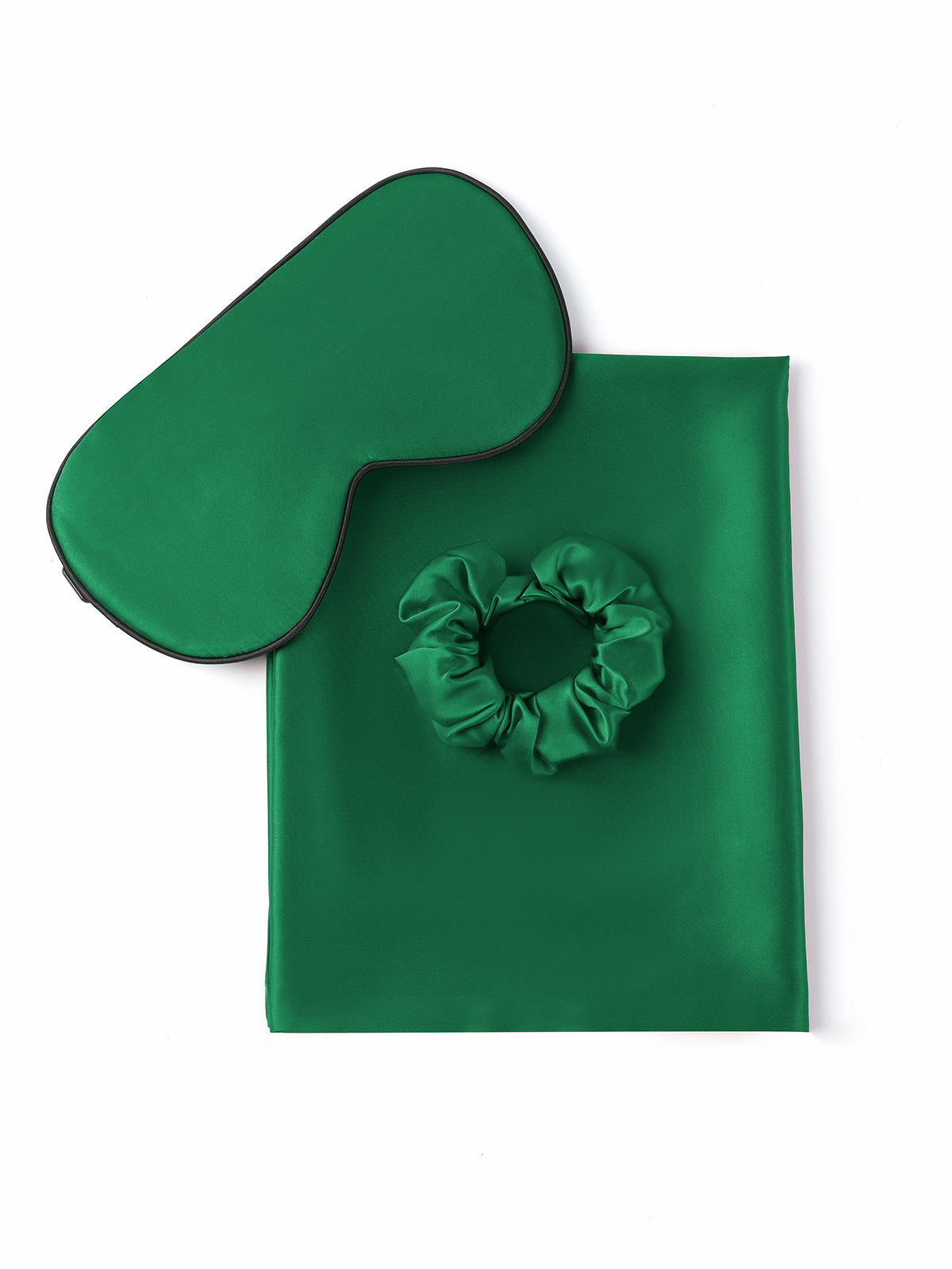 [Dark Green] SilkSilky 19Momme Pure Silk Pillowcase Set 001