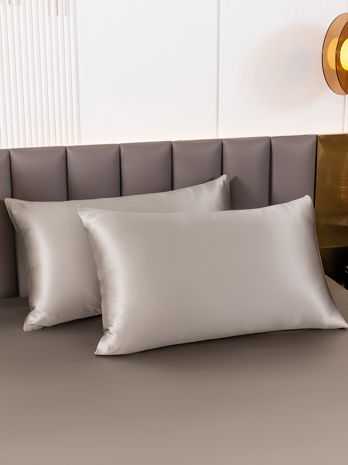[Gray] SilkSilky 19Momme Pure Silk Pillowcase 005
