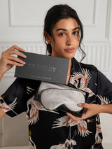 [Gray] SilkSilky 19Momme Pure Silk Pillowcase Set 001