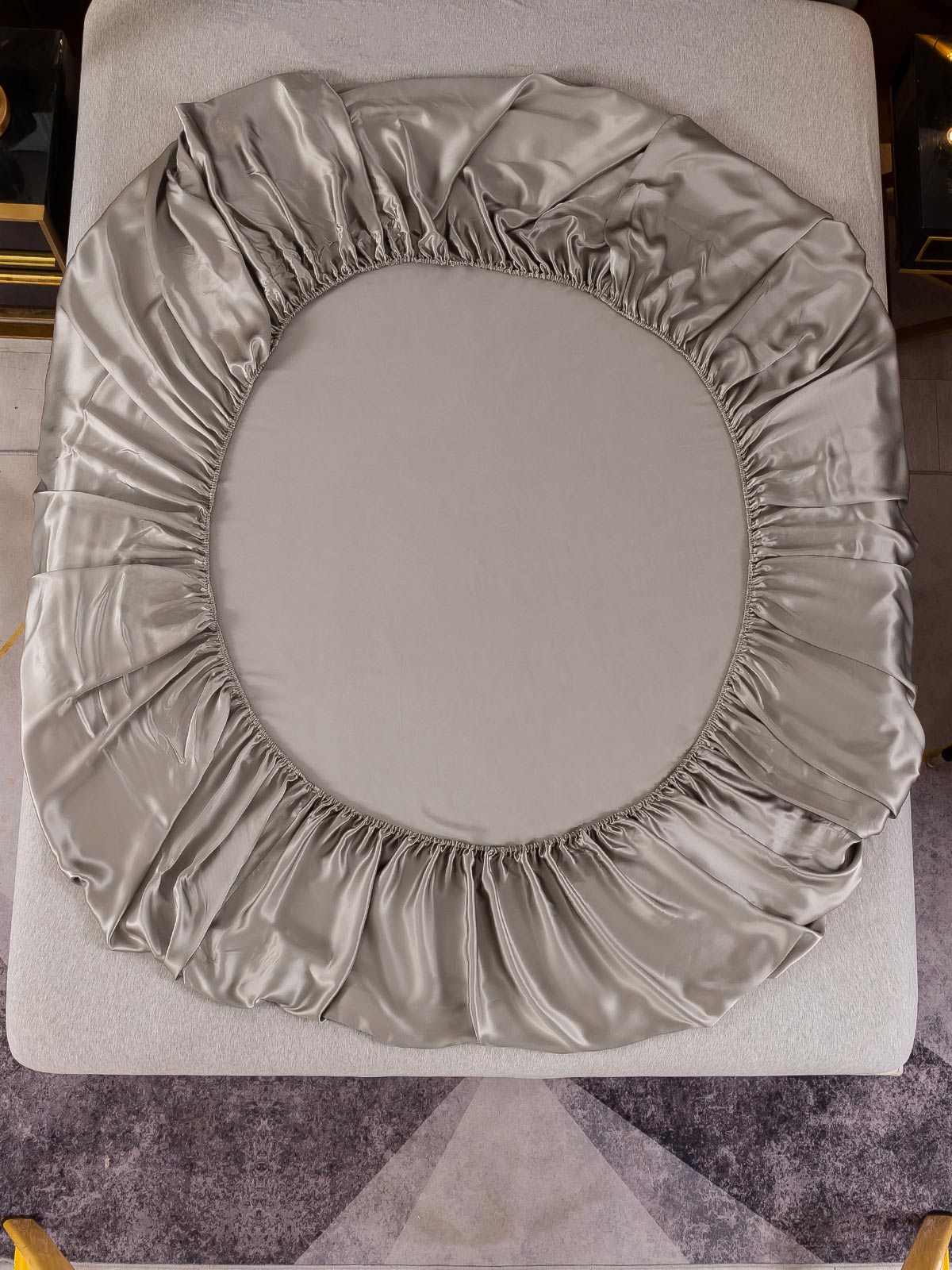 [Gray] SilkSilky 19Momme Pure Silk Sheet 003