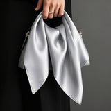 [Gray] SilkSilky  Scarf 001