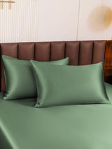 [Grayish Green] SilkSilky  30Momme Pillowcase 004