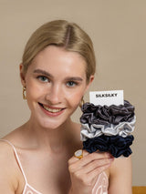 [Group1] SilkSilky  Silk Scrunchie 001