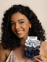 [Group1] SilkSilky  Silk Scrunchie 003