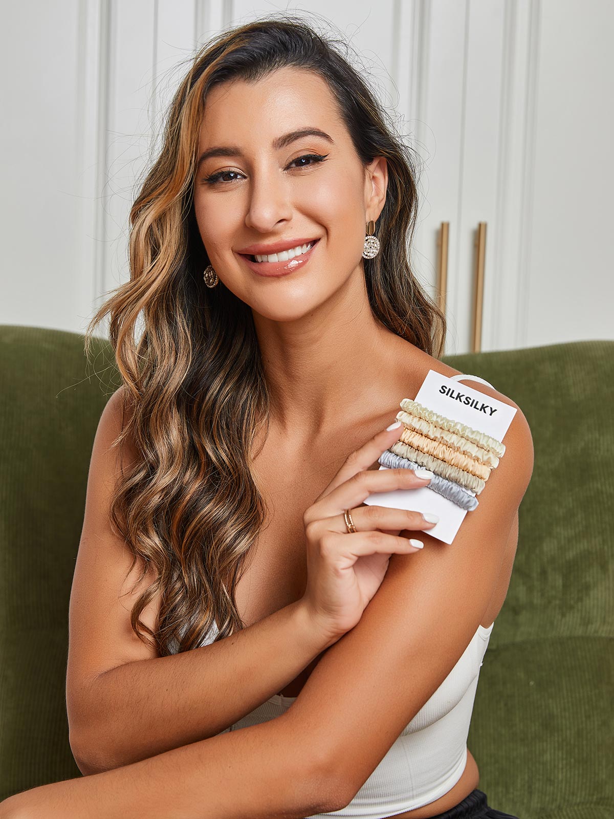 [Group2] SilkSilky 19Momme Pure Silk Scrunchie 003