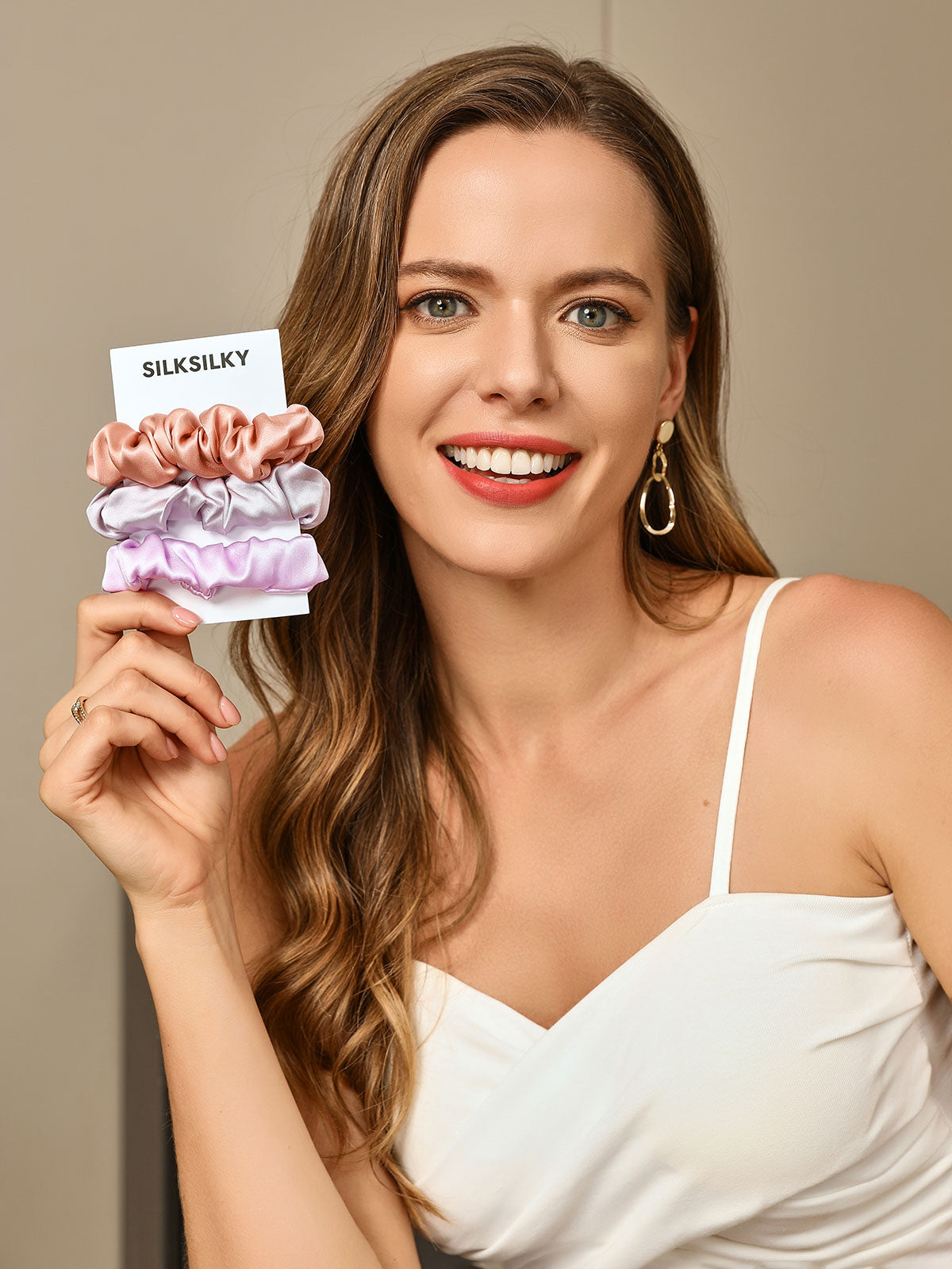 [Group2] SilkSilky 19Momme Pure Silk Scrunchie 003