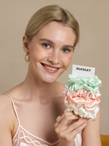 [Group2] SilkSilky  Silk Scrunchie 003