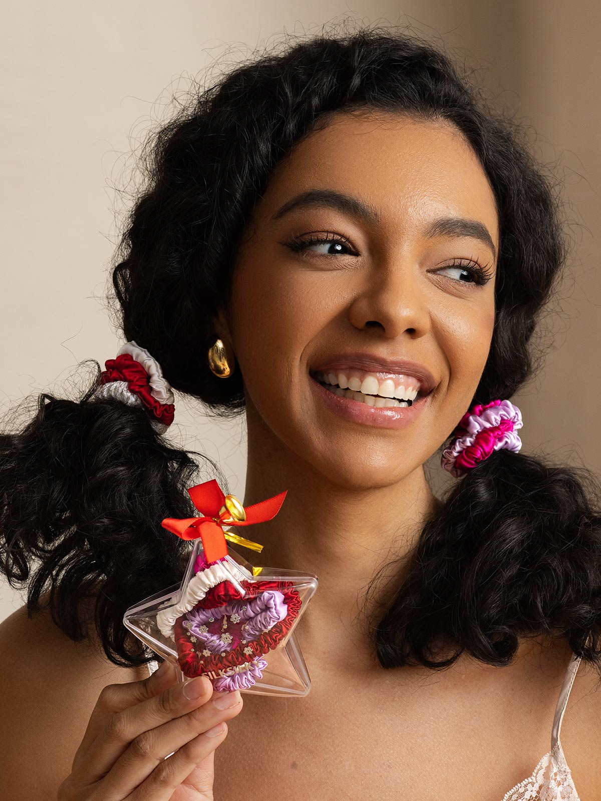 [Group] SilkSilky Pure Silk Scrunchie 003
