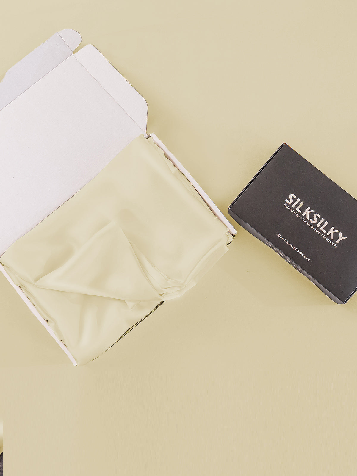 [Ivory] SilkSilky 30Momme Pure Silk Pillowcase 006