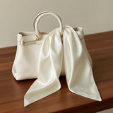 [Ivory] SilkSilky  Scarf 005