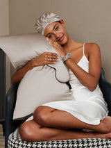 [Khaki] SilkSilky  19Momme Pillowcase Sets 004