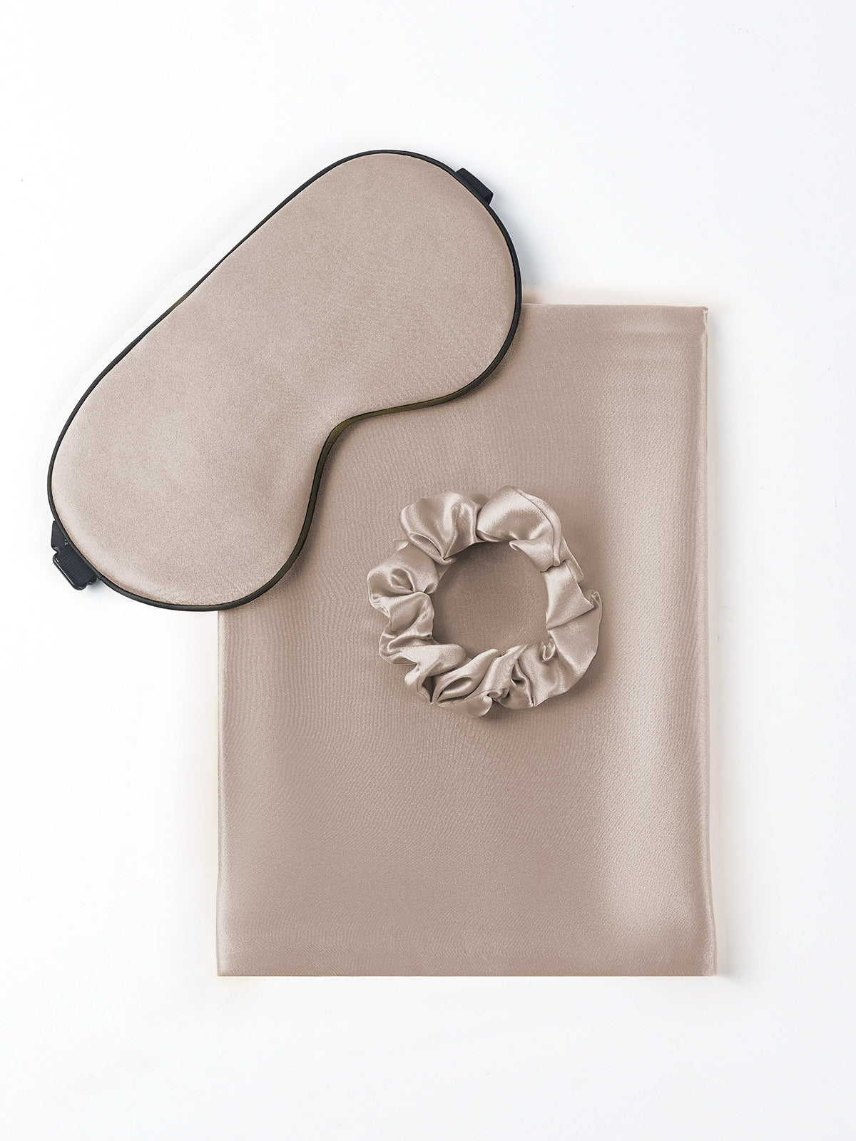[Khaki] SilkSilky 19Momme Pure Silk Pillowcase Set 001