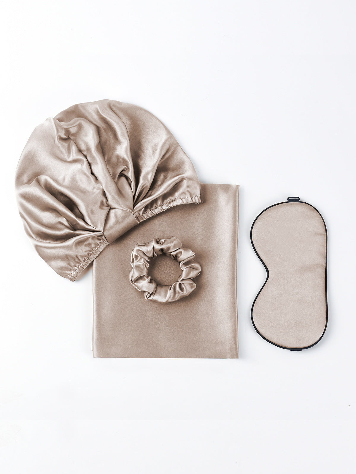 [Khaki] SilkSilky 19Momme Pure Silk Pillowcase Set 001
