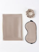 [Khaki] SilkSilky 19Momme Pure Silk Pillowcase Set 003