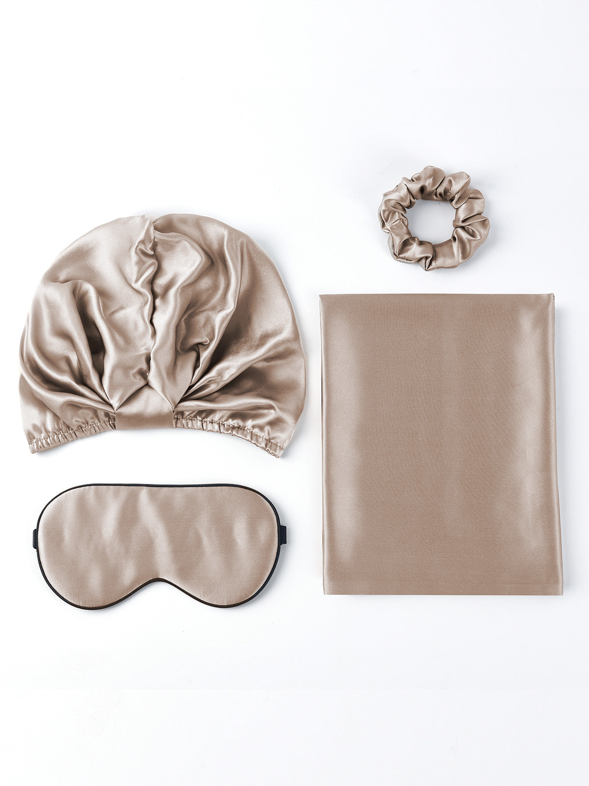 [Khaki] SilkSilky 19Momme Pure Silk Pillowcase Set 005