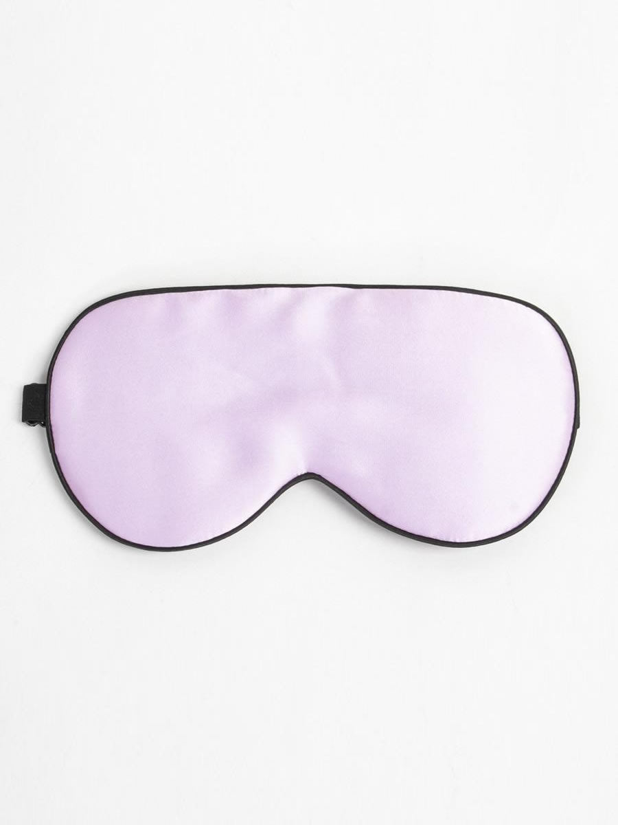 [Lavender] SilkSilky  19Momme Pure Silk Eye Mask 006