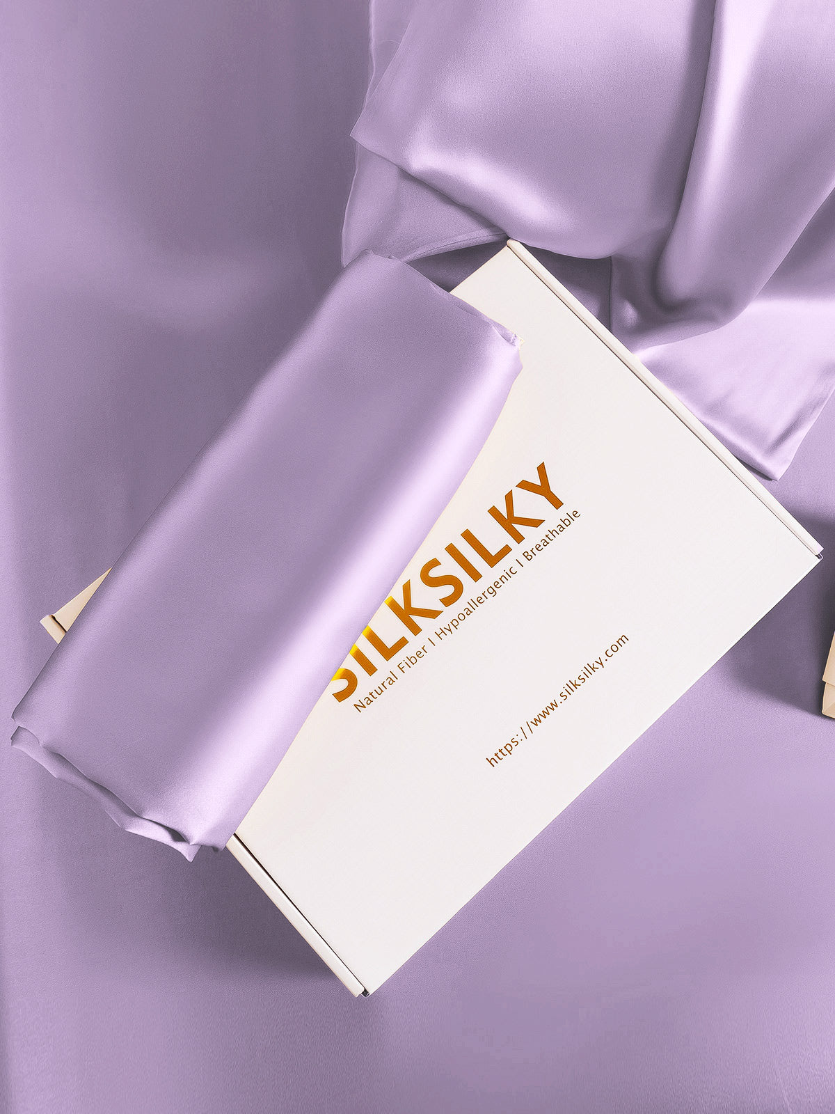 [Lavender] SilkSilky 19Momme Pure Silk Pillowcase 006