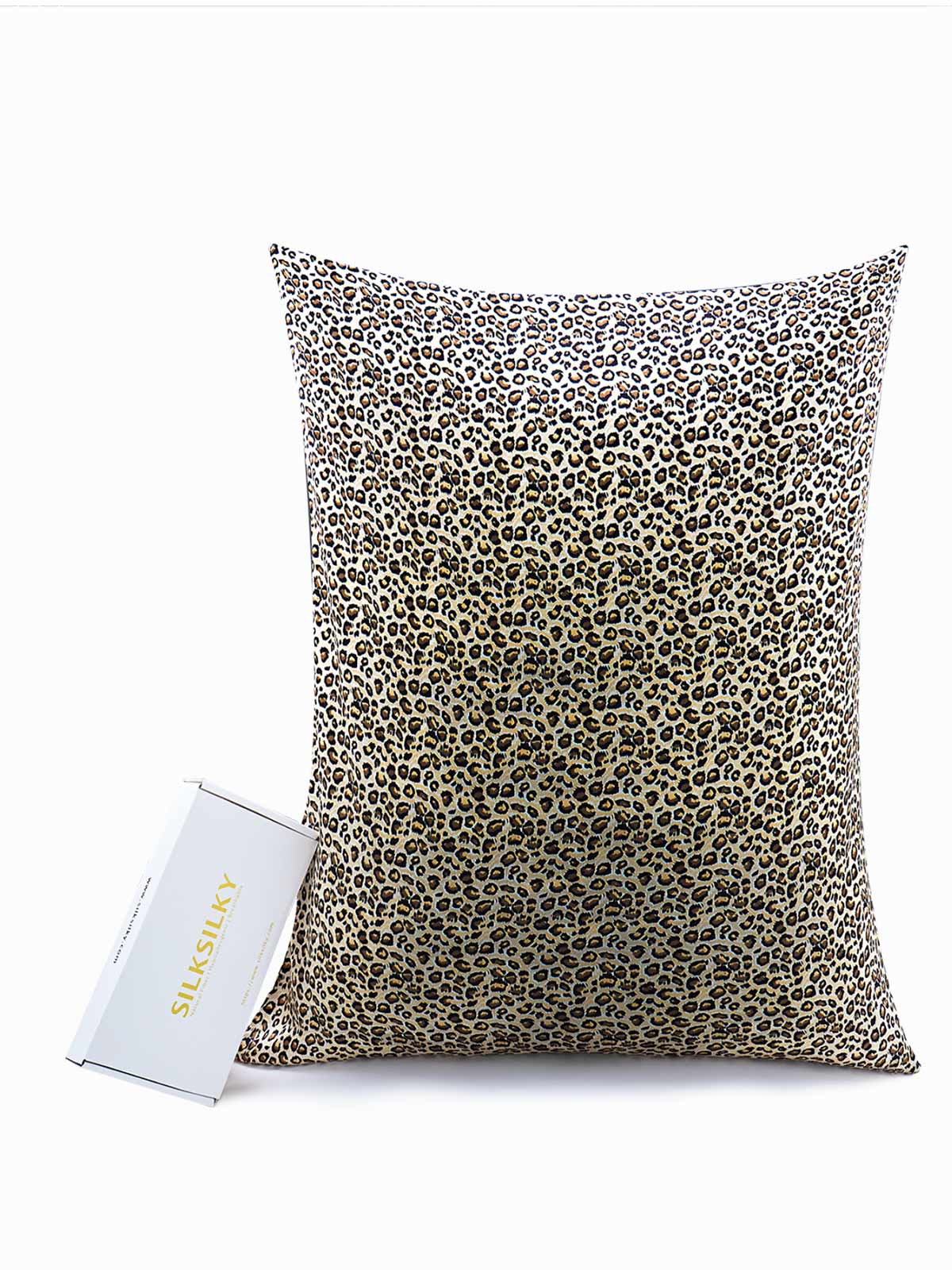 [Leopard] SilkSilky-US 19Momme Pure Silk Pillowcase 002
