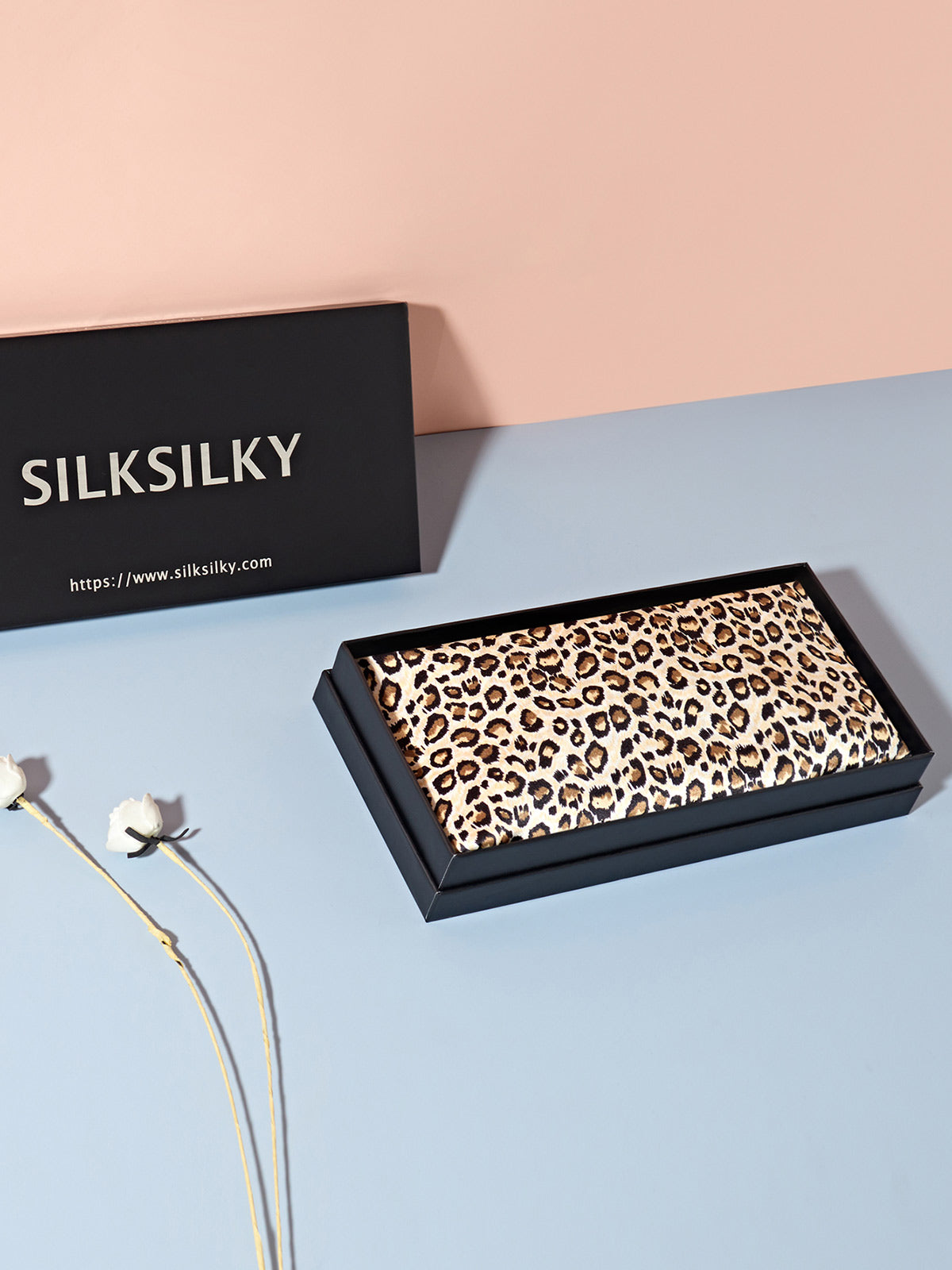 [Leopard] SilkSilky-US 19Momme Pure Silk Pillowcase 004