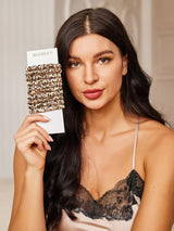 [Leopard] SilkSilky  Scrunchie 001