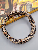 [Leopard] SilkSilky  Scrunchie 004