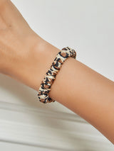 [Leopard] SilkSilky  Scrunchie 001
