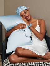 [Light Blue] SilkSilky  19Momme Pillowcase Sets 003
