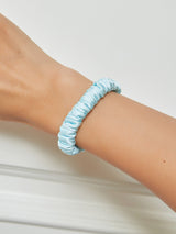 [Light Blue] SilkSilky  Scrunchie 001