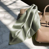 [Light Green] SilkSilky  Scarf 005