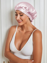 [Light Pink] SilkSilky  Sleep Cap 005